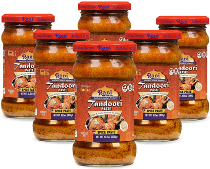 Rani Tandoori Masala (Natural, No Colors Added) Indian 11-Spice Blend 3oz (85g) PET Jar ~ Salt Free | Vegan | Gluten Friendly | NON-GMO | Kosher | Indian Origin