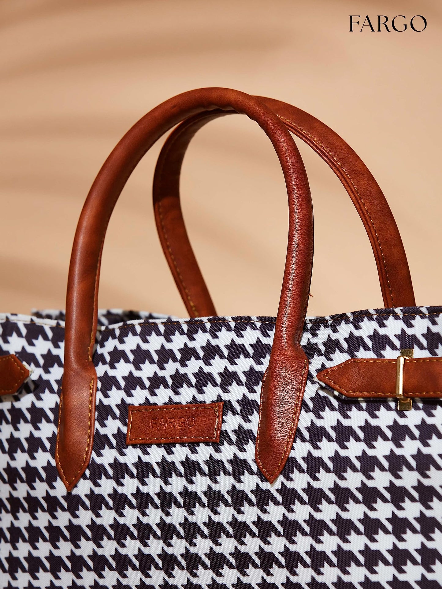 Fargo Canvas Laptop Handbag For Women - Stylish & Durable Tote Bag, Fits 15-Inch Laptop