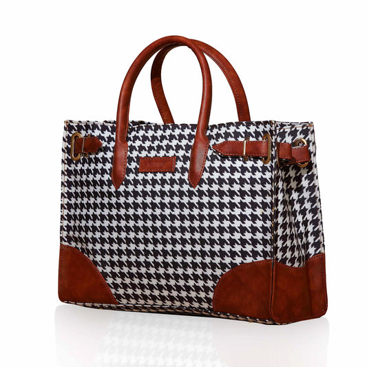 Fargo Canvas Laptop Handbag For Women - Stylish & Durable Tote Bag, Fits 15-Inch Laptop