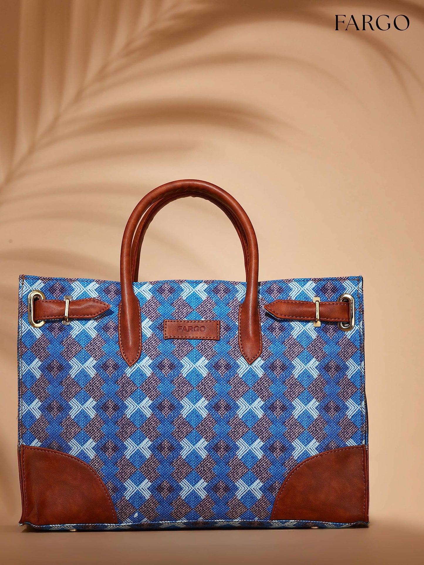 Fargo Canvas Laptop Handbag For Women - Stylish & Durable Tote Bag, Fits 15-Inch Laptop