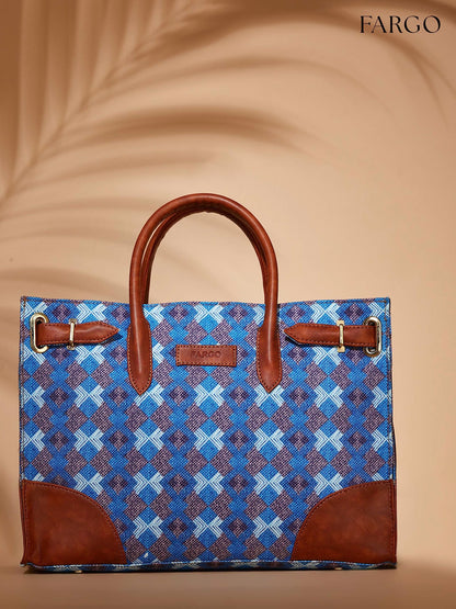 Fargo Canvas Laptop Handbag For Women - Stylish & Durable Tote Bag, Fits 15-Inch Laptop
