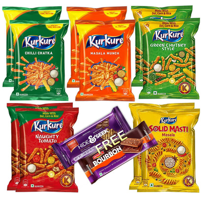 Exotic World Indian Snacks Box Party Mix Combo 2