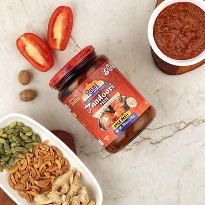 Rani Tandoori Masala (Natural, No Colors Added) Indian 11-Spice Blend 3oz (85g) PET Jar ~ Salt Free | Vegan | Gluten Friendly | NON-GMO | Kosher | Indian Origin
