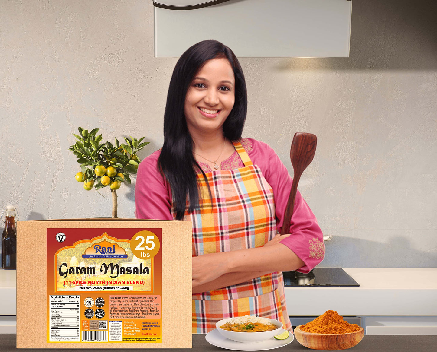 Rani Garam Masala Indian 11-Spice Blend 3oz (85g) PET Jar ~ All Natural, Salt-Free | Vegan | No Colors | Gluten Friendly | NON-GMO | Kosher | Indian Origin