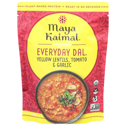 Yellow Lentils with Tomato & Garlic