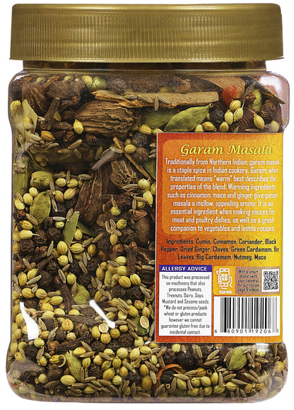 Rani Garam Masala Indian 11-Spice Blend 3oz (85g) PET Jar ~ All Natural, Salt-Free | Vegan | No Colors | Gluten Friendly | NON-GMO | Kosher | Indian Origin