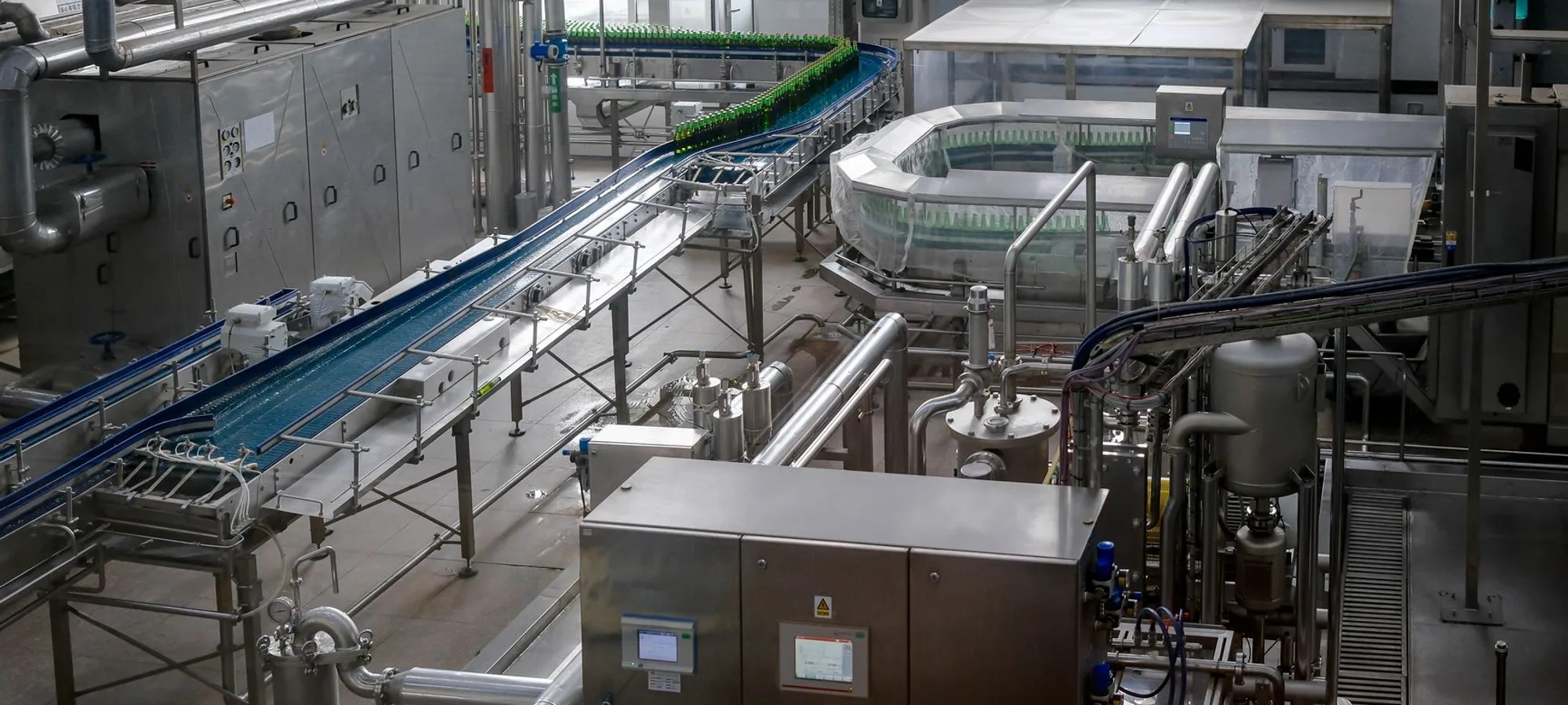 Processed and semi-processed food inputs, qualified on a specification sheet and a contaminant panel.